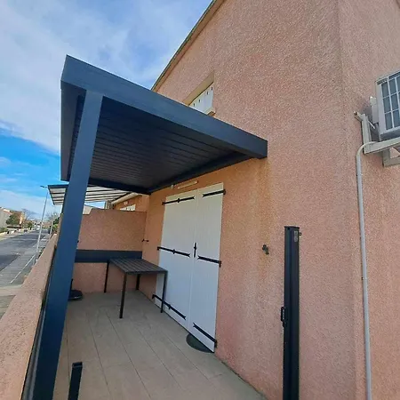 Duplex Climatise Avec Terrasse, 6 Couchages, Cuisine Equipee, Barbecue Et Parking A - Fr-1-326-470 Marseillan (Herault)